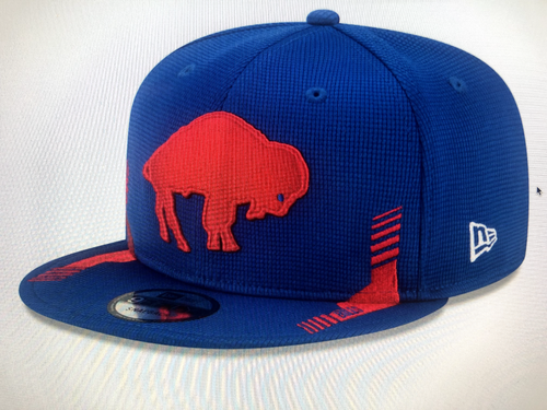 Mens Buffalo Bills New Era ROYAL nfl sideline home Historic logo - Picture 4 of 6