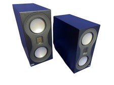 Monitor Audio Studio, 2-w Bookshelf Speakers-pair-satin Blk-100w-4Ω-preowned-exc