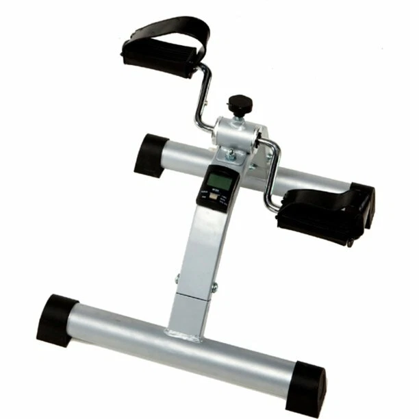 Portable Mini Exercise Bike Stationary Workout Foot Peddler Fitness Trainer Home - Image 2 of 3