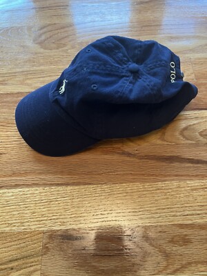 Polo Ralph Lauren Blue/Yellow Horse Adjustable Strap Dad Cap Hat