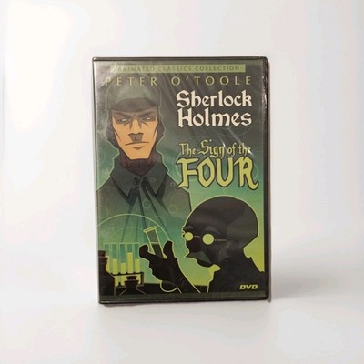 Sherlock Holmes Sign of the Four DVD Animated 2005 Peter O'Toole Sealed