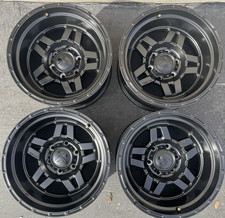 4 - Fuel Wheels 17 X 9 6 X 5.5 -38 Oxide Black Chevy Gmc Jeep Ram Toyota W250