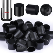 7/8" 32Pcs Rubber Chair Leg Caps - Chair Leg Floor Protectors, Rubber Furniture