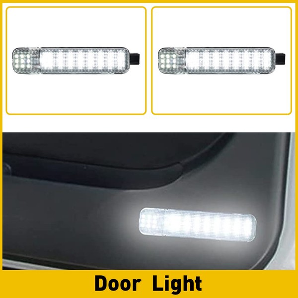 LED Door Courtesy Light Lamp For Chevy C/K Silverado Tahoe Sierra Yukon 1/2Set