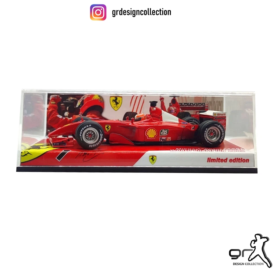 Michael Schumacher - Ferrari F2001 - F1 World Champion 2001 / HotWheels / 1:43 - Immagine 2 di 4