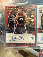 2020-21 Prizm KILLIAN TILLIE RC PROSPECT RED PARALLEL AUTO /199 Gonzaga