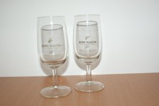 Set of 2 x REMY MARTIN COGNAC GLASSES with branded art work. 