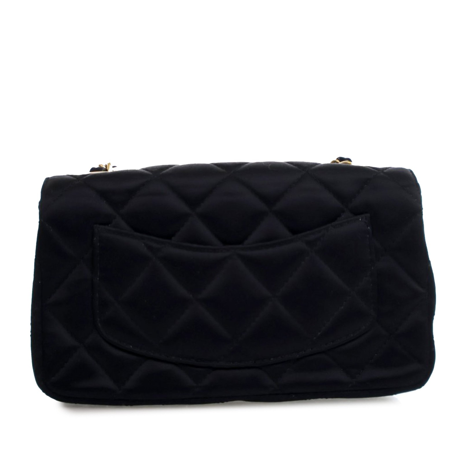 Chanel Extra Mini Rectangular Classic Satin Singl… - image 2