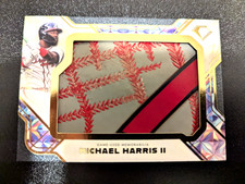 2025 Diamond Icons Michael Harris II Preeminent Pieces Relics Card /10