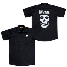 Authentic Misfits Fiend Skull Workshirt S-3XL NEW