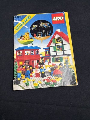 Lego Idea Book 6000 Town Ritter Piraten Ideen Buch Bauanleitungen  Sticker 1980