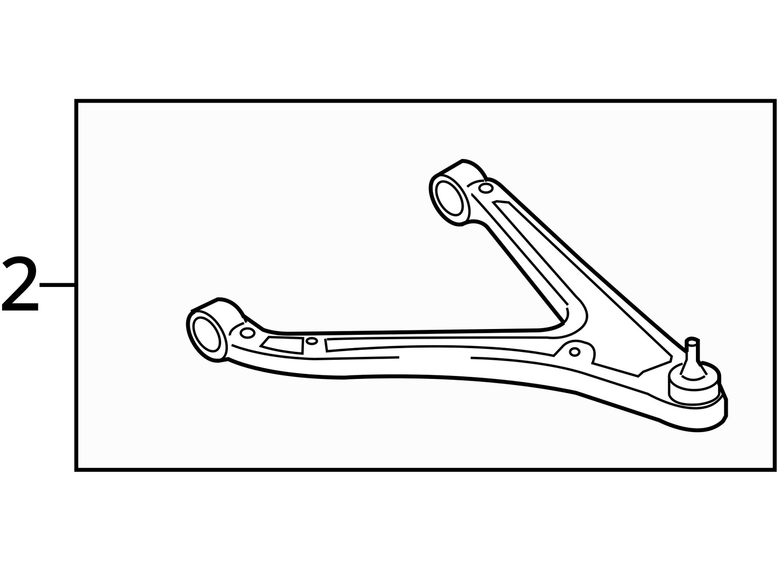 2010 - 2015 AUDI R8 FRONT LEFT LOWER CONTROL ARM OEM 420407151K (MK)
