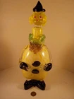 Original-vintage (Hand-Blown) "MURANO Glass ~ CLOWN ~ CRUET Decanter" Bottle!