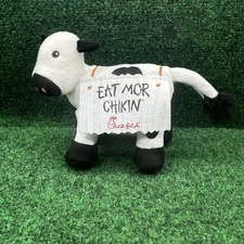 2017 Chick Fil A Plush Cow Eat Mor Chikin Advertising Toy Collectible