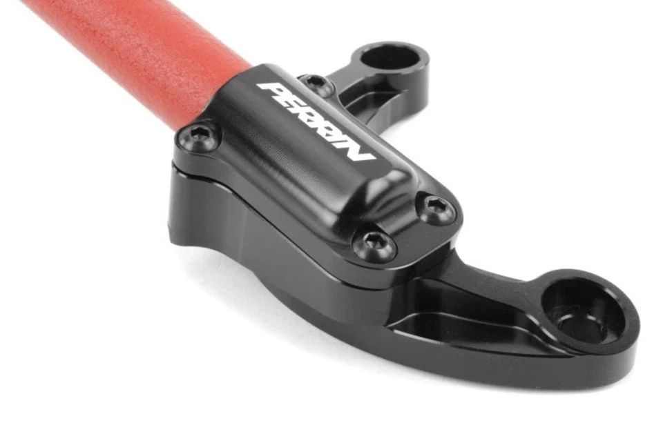Soporte de puntal delantero Perrin PSP-SUS-051RD para 02-07 Subaru WRX/STI Foto 3 de 4