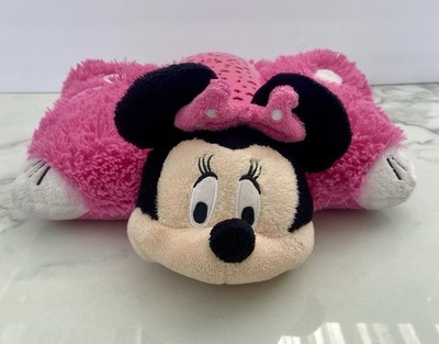 Dream Lites Light Up Disney Pillow Pets Pink Minnie Mouse 3 Color Lights Tested