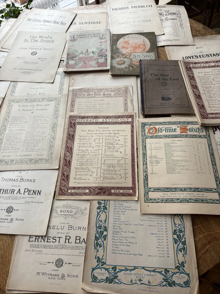 65+ Antique + Vintage Sheet Music + Music Booklets - Image 2 of 4