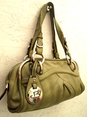 Handtasche ''B. Makowsky'' Leder Bag zum Greifen