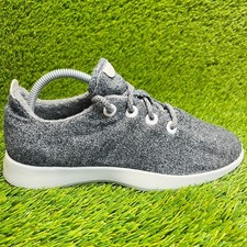 Allbirds Wool Runners Womens Size 10 Gray White Athletic Running Shoes Sneakers