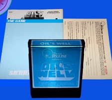 TESTED Coleco COLECOVISION Cartridge OIL'S WELL Game & Manual 1983 Sierra Online