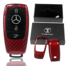 Auto Schl&uuml;ssel H&uuml;lle CARBON LOOK f&uuml;r Mercedes Benz W213 S213 C238 A238 W238 W242
