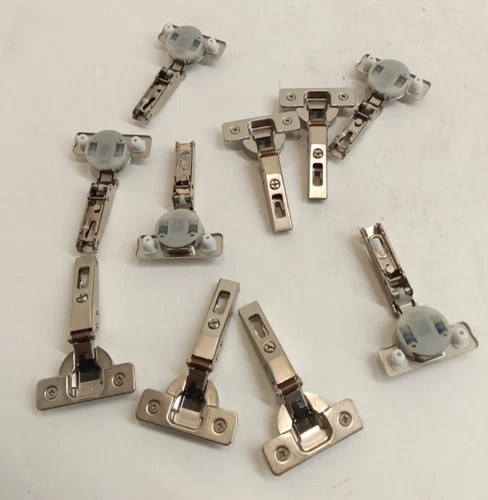 Salice C1R6DE9 Silentia 105° Opening Soft-Close Hinge 1/2" Overlay Dowel 10pk