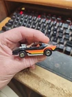 Vintage Hot Wheels 83 Blown Camaro Z-28 Black Orange Red 1/64 Loose Diecast Car