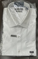 NEW Kenneth Cole Men s Reaction Techni-Cole L/S Dress Shirt XL 17 34/35 Slim Fit