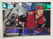 Barrett Hayton 2019-20 UD Black Obsidian Scripts Rookies OS-BH Autograph RC Auto