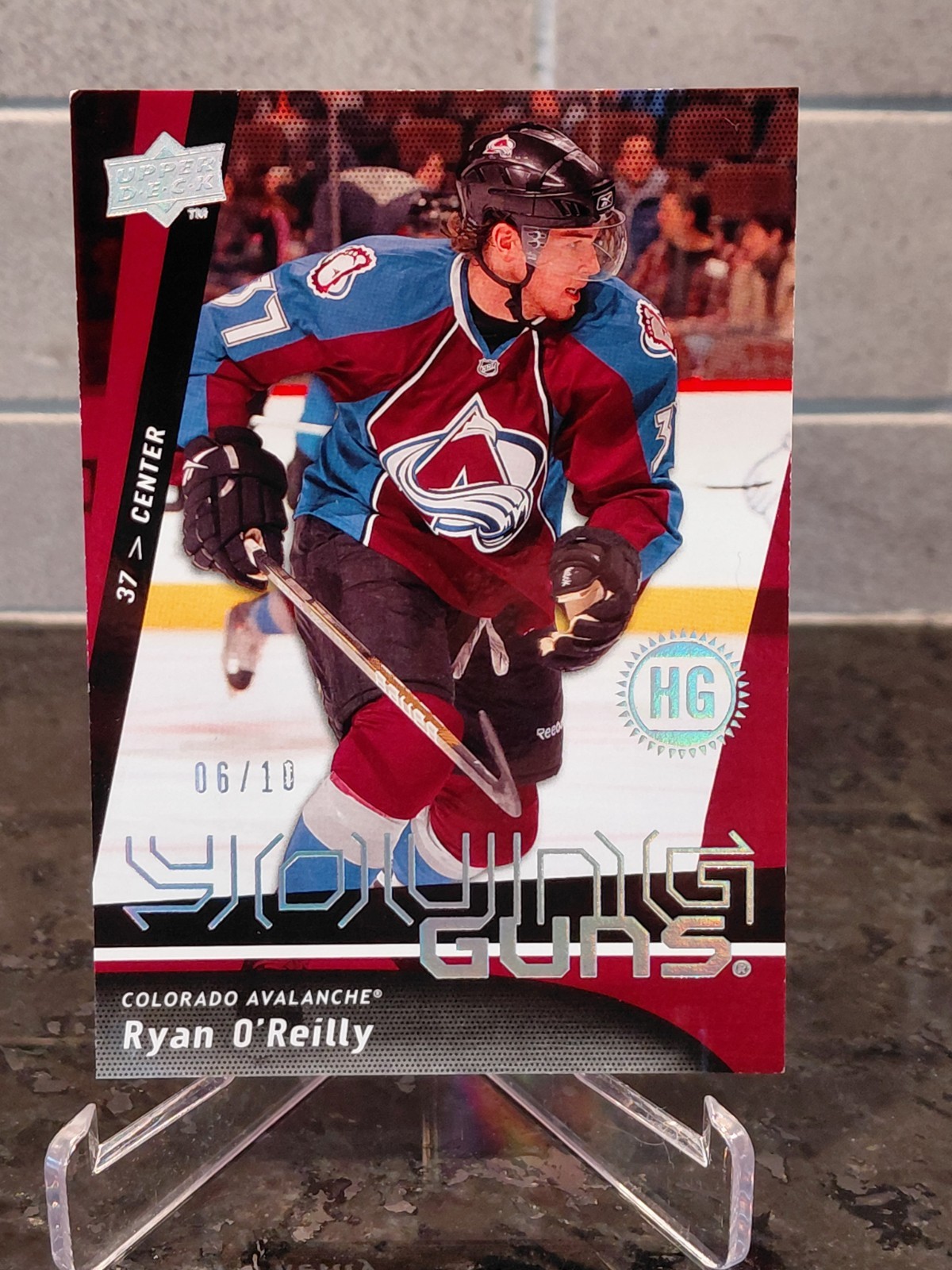 Ryan O'Reilly 2009-10 Upper Deck #213 Young Guns High Gloss 6/10