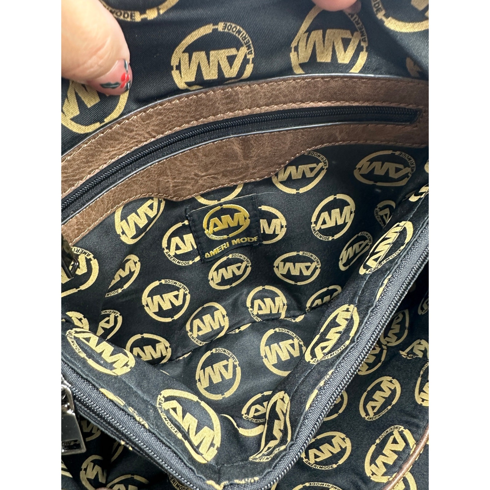 Ameri Mode Western Fringe Shoulder Bag Turquoise … - image 10