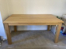 6 Seater Oak Dining Table