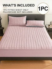 Warterproof Fitted Sheets Quilted Mattress Cover Protector Sheets For Bedroom