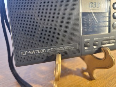 Sony ICF-SW7600 Radio FM-Stereo/SW/MW/LW Synthesized Receiver