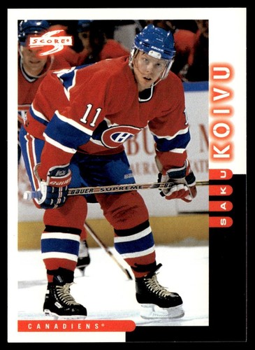 1997 Score Saku Koivu #94 card