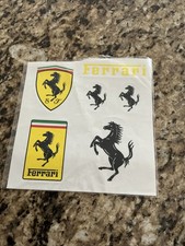 Ferrari Sticker Set New