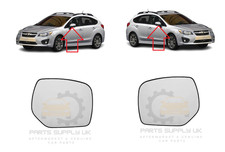 Retroviseur droit (ou coque) Subaru IMPREZA