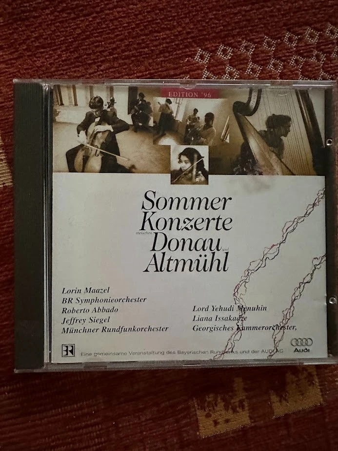 CD Sommer Konzerte Donau Altmühl BR, Sehr guter Zustand