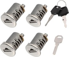4 Pack SKS Lock Cores for Yakima Car Rack System Components, For Yakima Car Roof