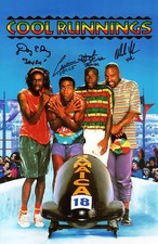 Cool Runnings Cast Locandina Film Firmata 11x17 con Nomi (4 Sigs) - (SCHWARTZ COA)