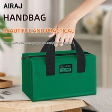 Tool Bag Large Capacity Wear-Resistant Oxford Cloth Multifunctional Green