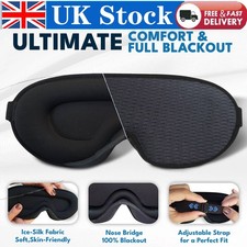 3 D Sleeping Eye Mask Blocking Light Breathable Soft Padded Mask Cover Eyepatch