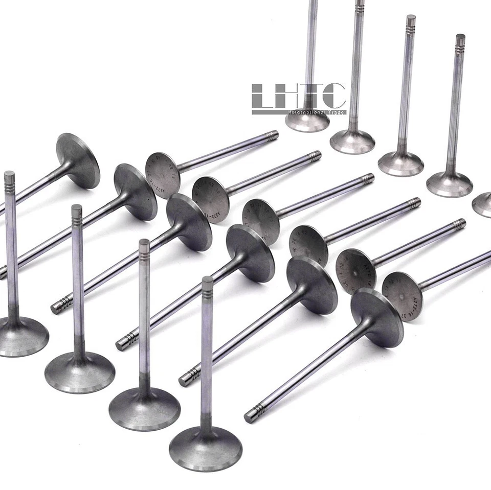 24 válvulas de escape de admisión para Mercedes-Benz CLK350 C350 E350 GLK350 M272 3,5 L Foto 4 de 4