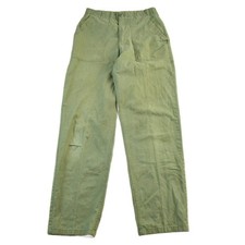 Vintage 1970s Military OG-107 Sateen Fatigue Pants Men's Medium 31 x 33