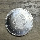 Silver 1/2 oz Aztec Calendar Round