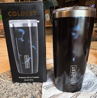 BNIB Coldest Limitless BLUE OPAL 20oz Insulated Tumbler Abstract LIMITED EDITION