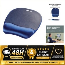 Fellowes Tapis de Souris Ergonomique avec Repose-Poignet Mousse Mémoire de