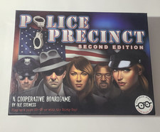 Police Precinct Board Game Common Man Games  Second Edition