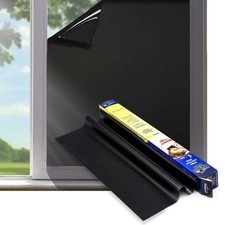 Temporary Blinds for Windows - Static Black Out Blinds for Bedroom, Travels, Of