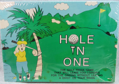Hole in One Golf Trivia Board Game Vintage 1991 SEALED! Baron/Scott Enterprises